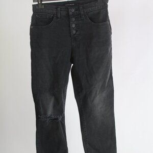 Lucky Brand Stretch Black BootCut Dark Wash Denim Size 6